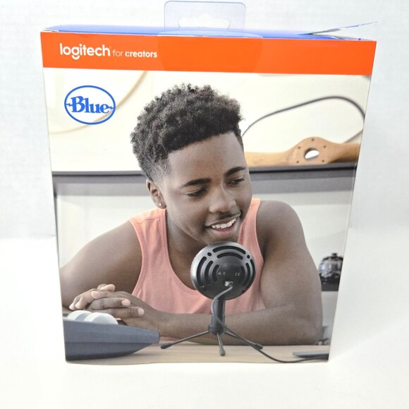 BNIB - Blue Microphones SnowBall iCE USB Microphone - Black - Picture 2 of 7